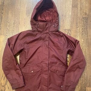 North face 3 in 1 ski jacket